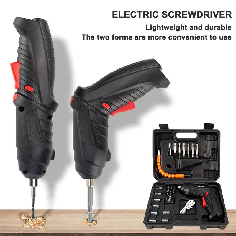 Electric Screwdriver Rechargeable Usb - Set di cacciaviti elettrici Utensile elettrico