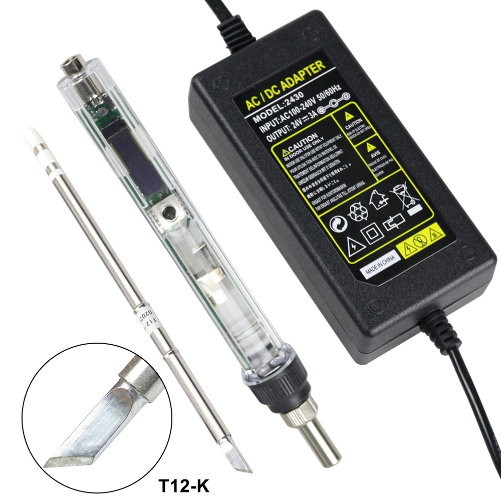 Digital Soldering Station T12 - T12 Kit saldatore elettrico DC 12-24V