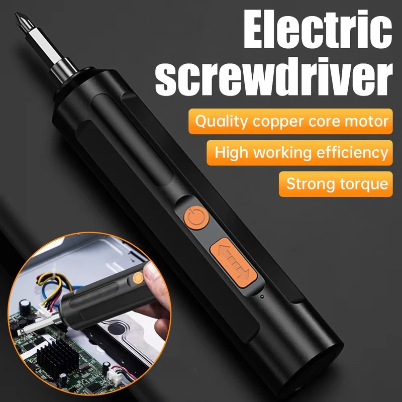 Electric Screwdriver Rechargeable Usb - Cacciavite Elettrico a Batteria Ricaricabile, Cacciavite