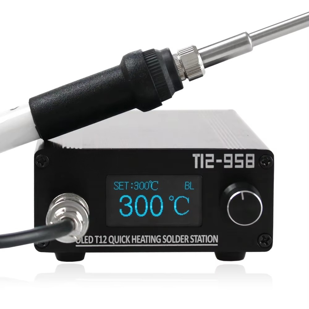 Digital Soldering Station T12 - Stazione Saldante STM32 V3.1s T12-958, Saldatore