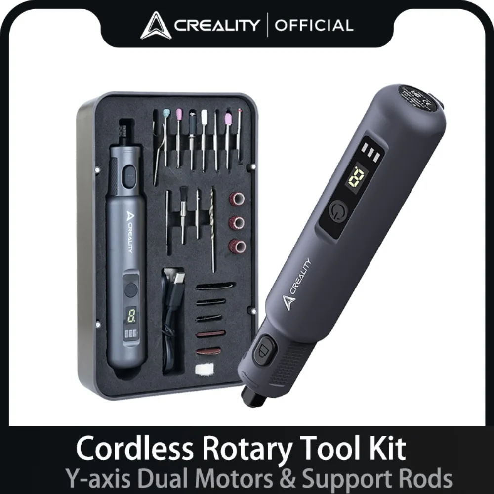 Cordless Rotary Tool Kit Accessories - Creality Kit di utensili rotanti a