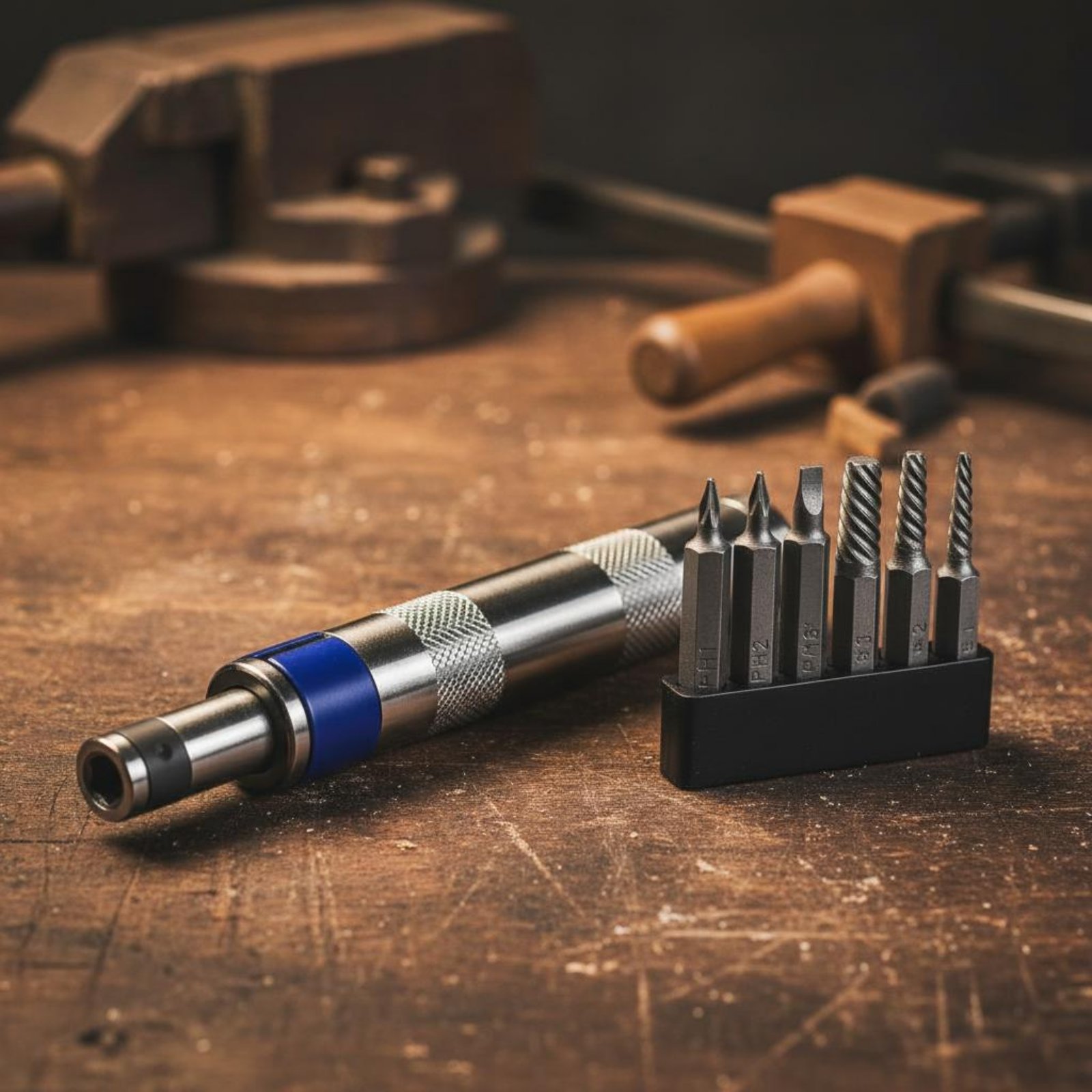 Hand Tools - Set Cacciaviti 6-in-1 Compatto, Cacciavite a