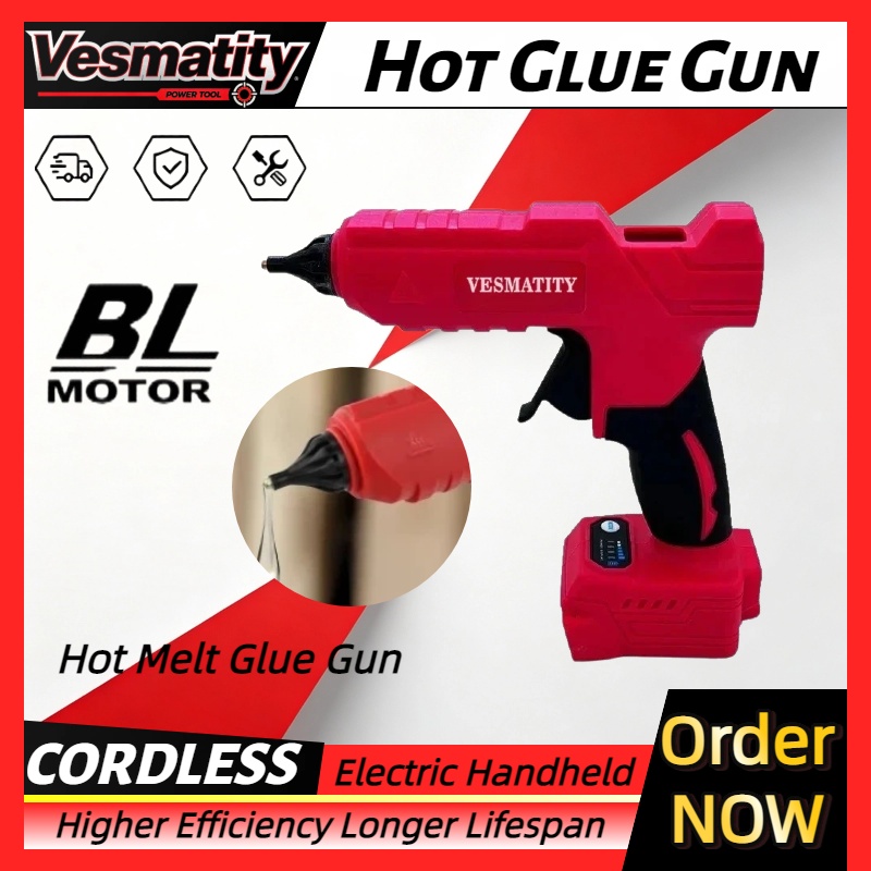 Hot Melt Glue Gun Cordless - Pistola per colla a caldo elettrica
