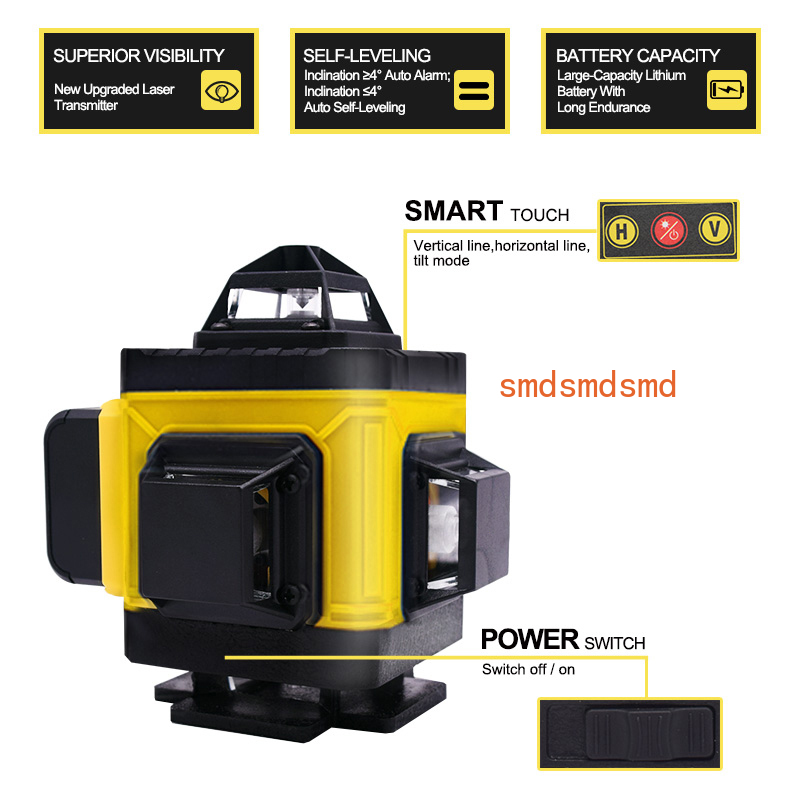 Livello laser 4D a 16 linee Li - Laser Level 16 Lines 4D Green recensione e prezzo