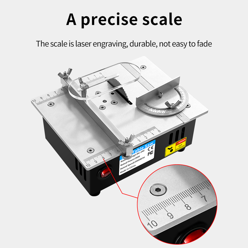 DC24V, - Mini Table Saw For Woodworking recensione e prezzo