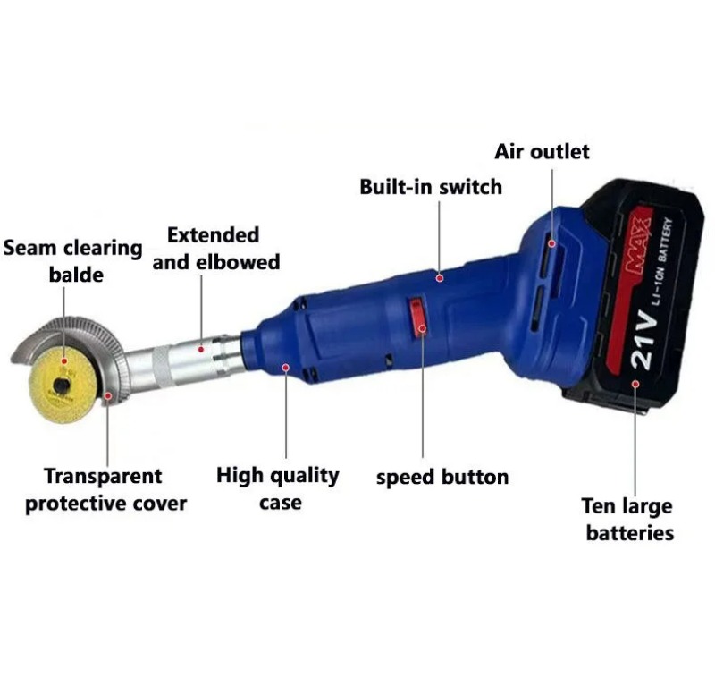 Smerigliatrice Angolare a Coll - Brushless Angle Grinder Battery Powered recensione e prezzo
