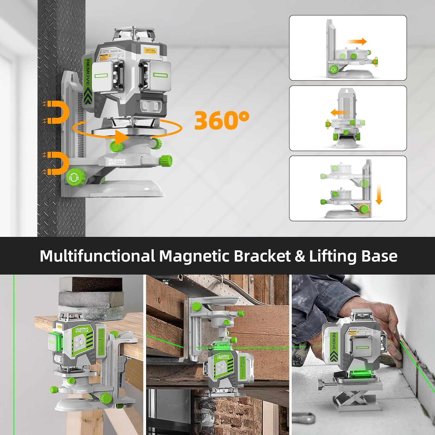 Kit Livella Laser 4D a 16 Line - Laser Level 16 Lines 4D Green recensione e prezzo