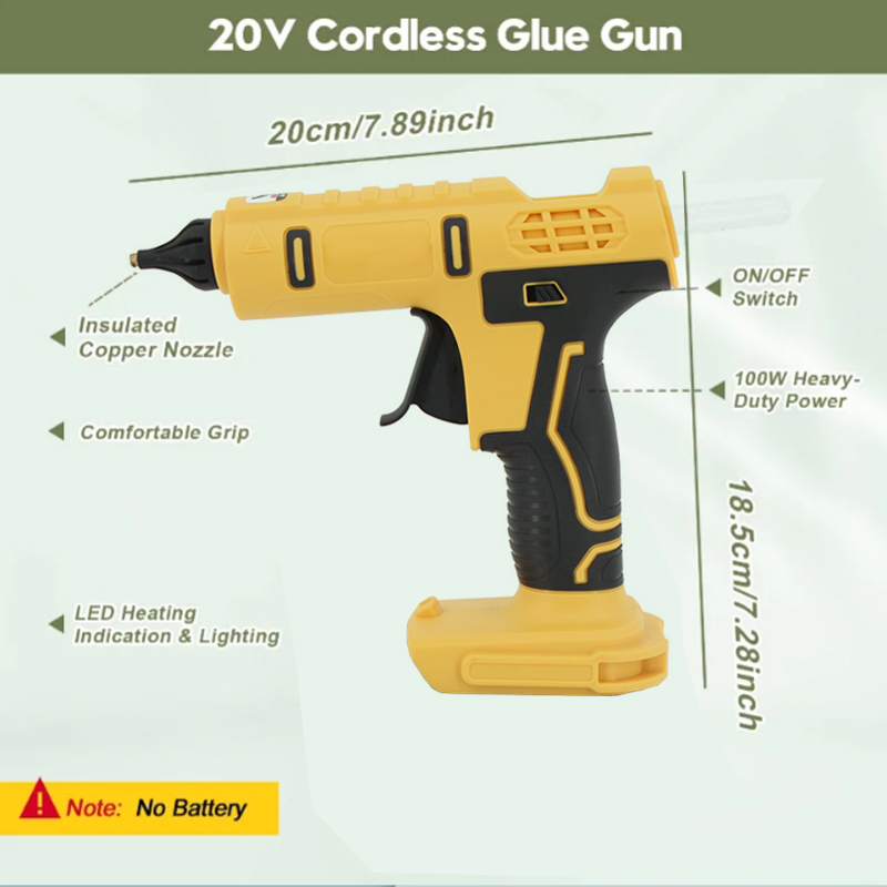 Pistola per colla a caldo elet - Hot Melt Glue Gun Cordless recensione e prezzo