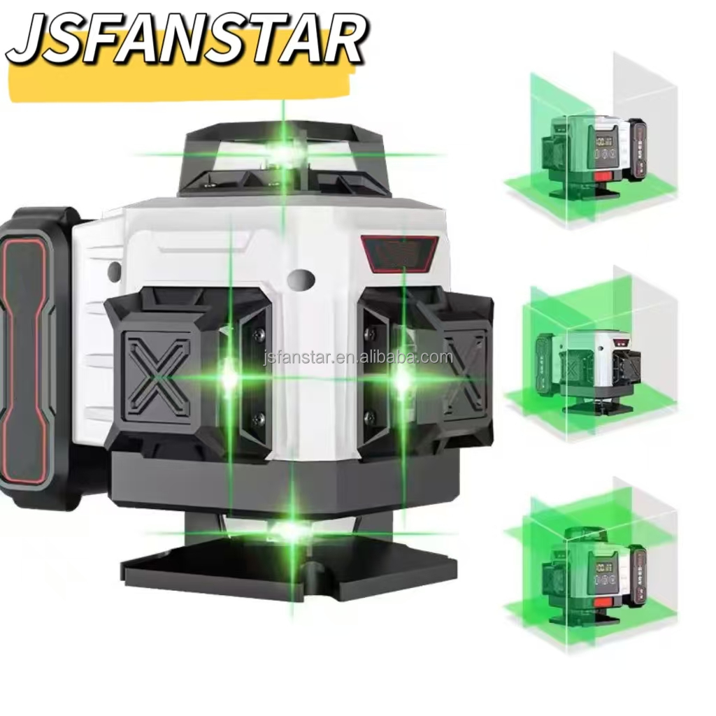 Nuovo Livello Laser Digitale A - Laser Level 16 Lines 4D Green recensione e prezzo