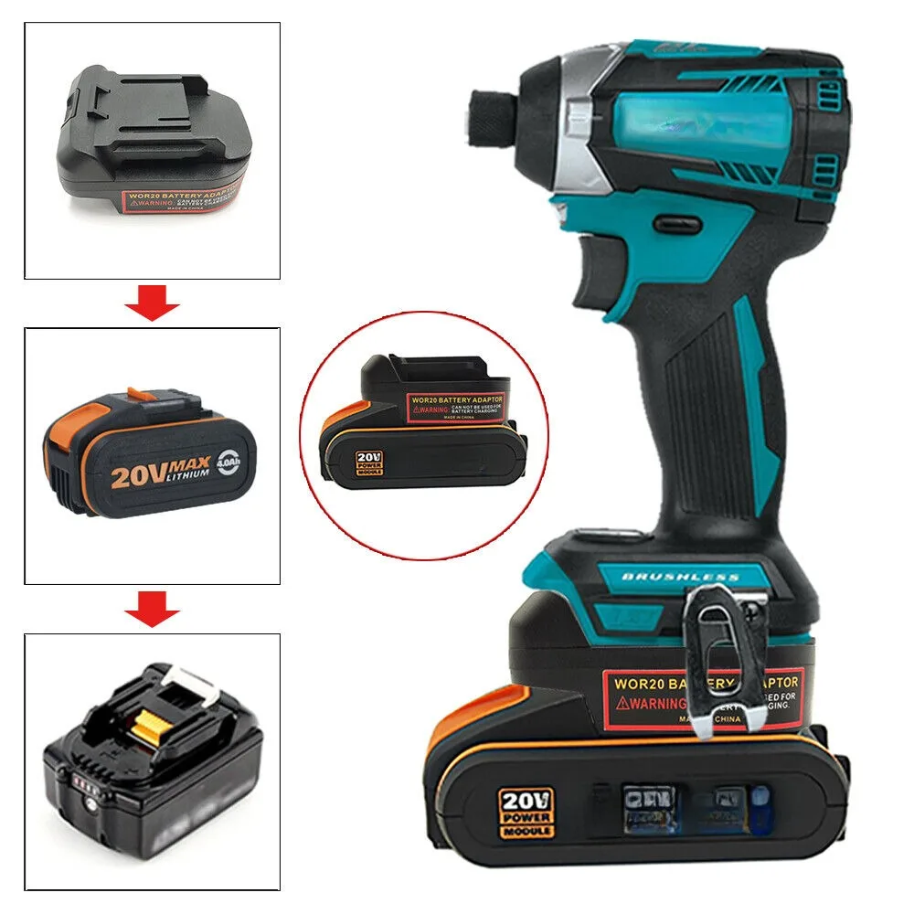 Convertitore Adattatore Batter - Brushless Cordless Electric Drill 18V recensione e prezzo