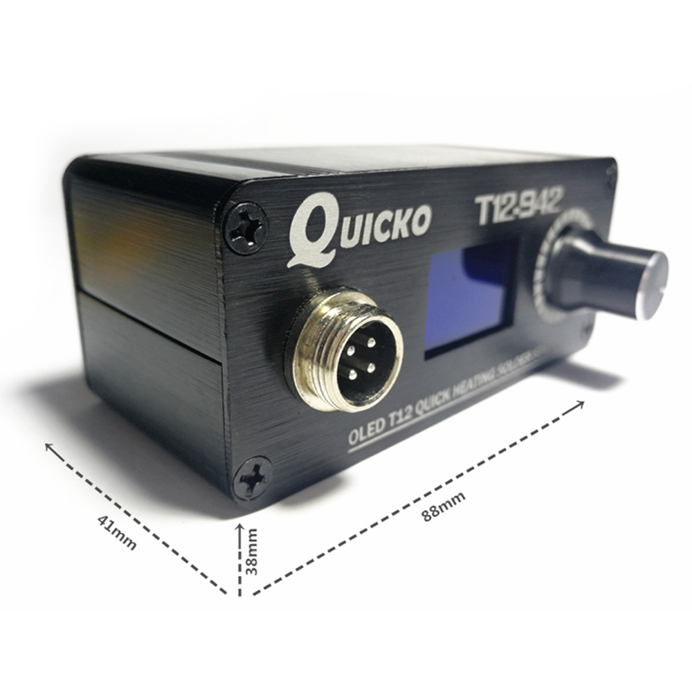 QUICKO MINI T12 STC OLED Stazi - Digital Soldering Station T12 recensione e prezzo