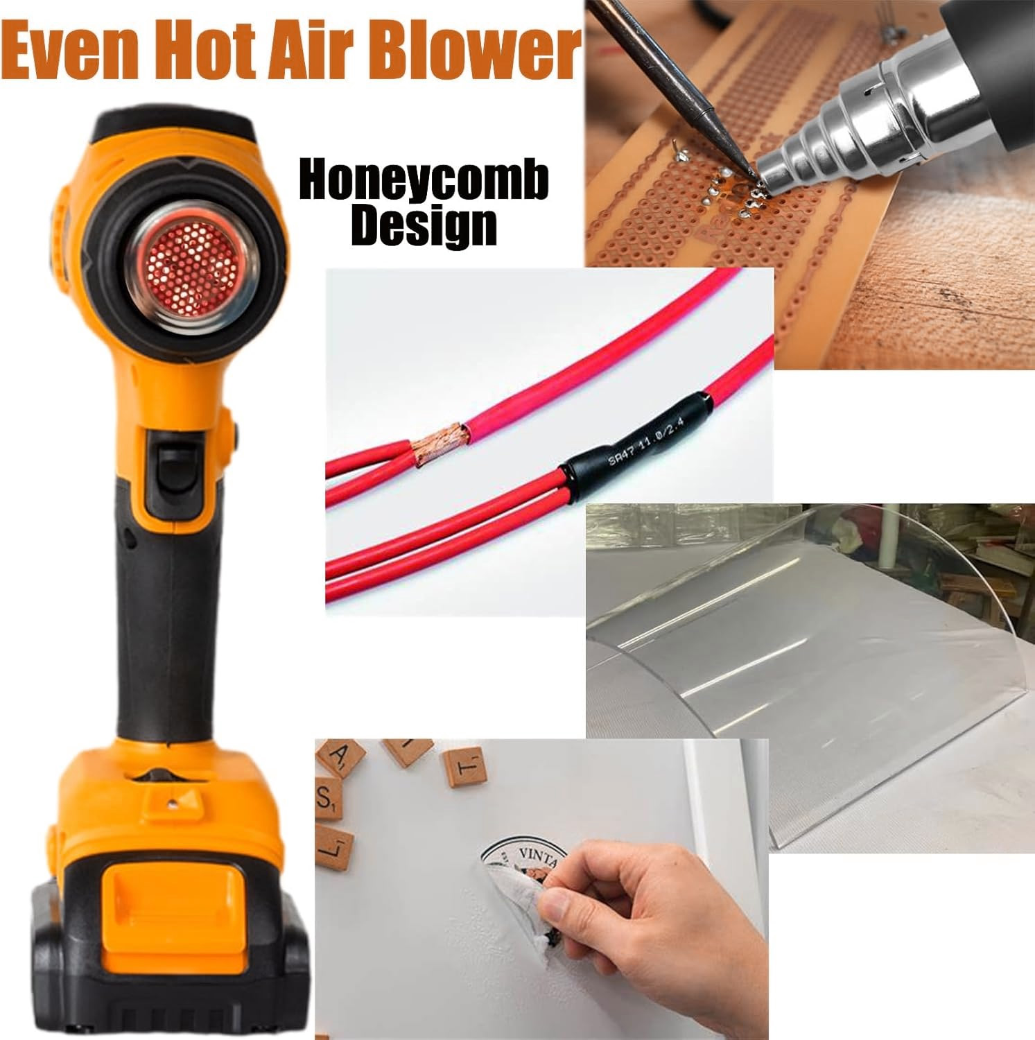 Pistola termica senza fili per - Cordless Heat Gun For Shrink Tubing recensione e prezzo