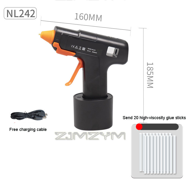 Pistola per colla a caldo a in - Hot Melt Glue Gun Cordless recensione e prezzo