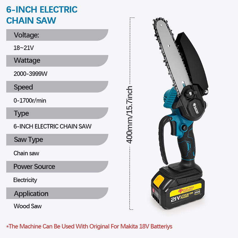 Mini motosega elettrica senza  - Mini Electric Chainsaw 6 Inch recensione e prezzo