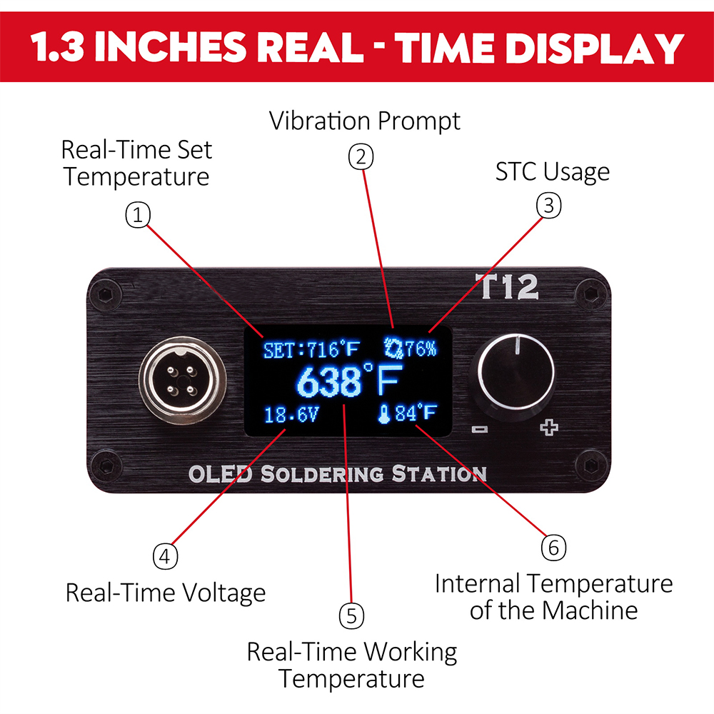 Stazione di saldatura regolabi - Digital Soldering Station T12 recensione e prezzo