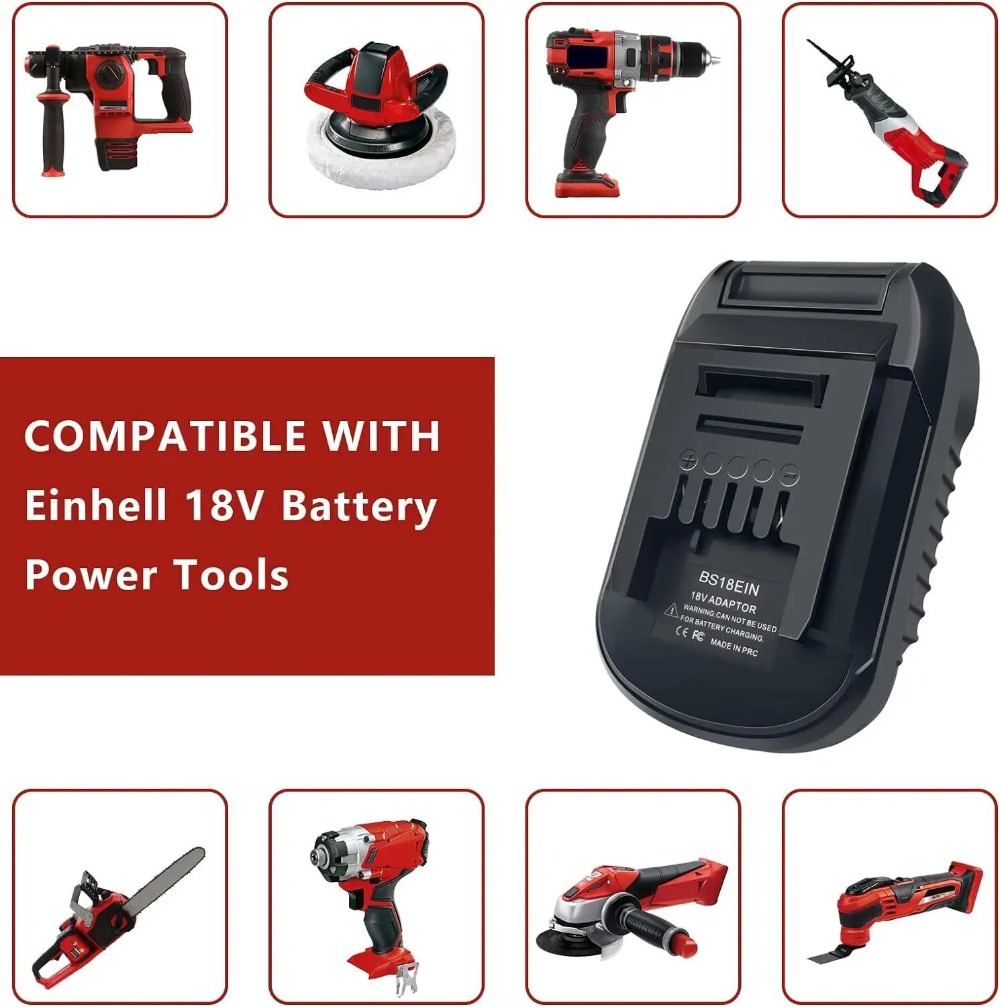 Adattatore per Batteria BS18EI - Brushless Cordless Electric Drill 18V recensione e prezzo
