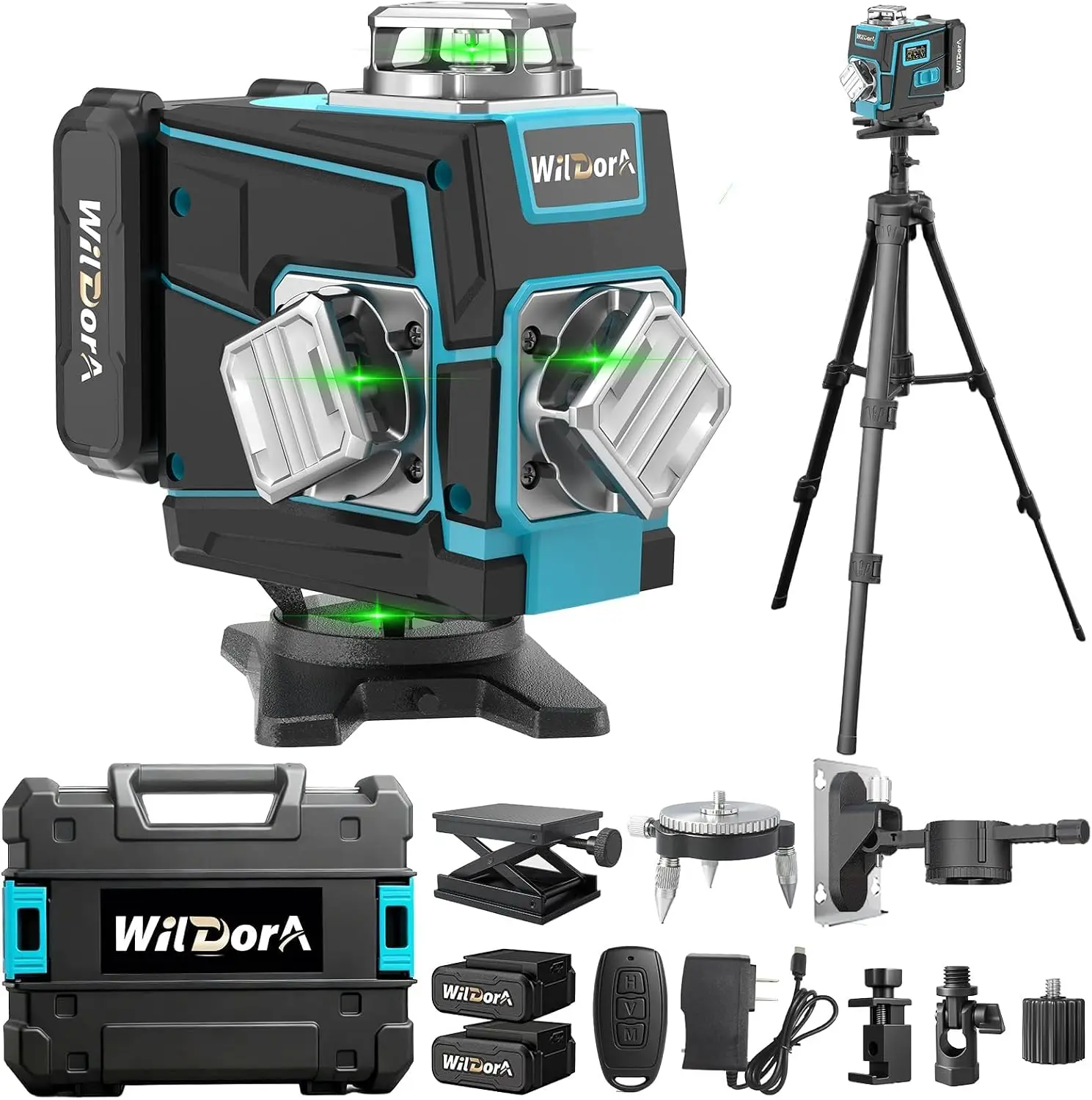 Livella laser con treppiede, 4 - Laser Level 16 Lines 4D Green recensione e prezzo