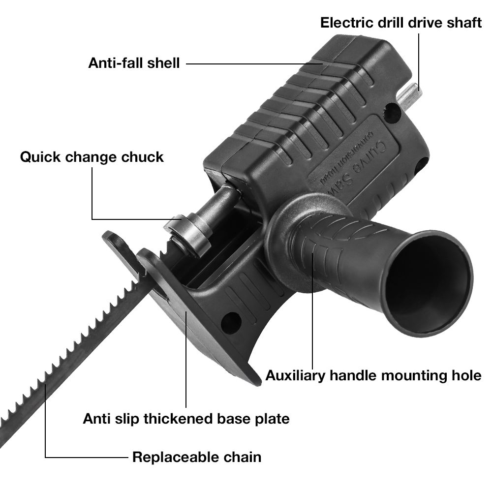 Adattatore per trapano a scatt - Reciprocating Saw Attachment Drill recensione e prezzo