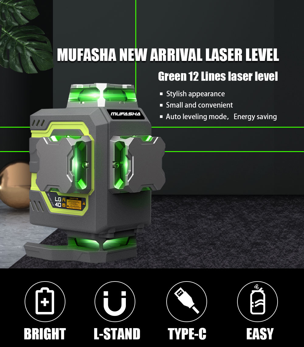 Livella Laser a 16 Linee 360°  - Laser Level 16 Lines 4D Green recensione e prezzo