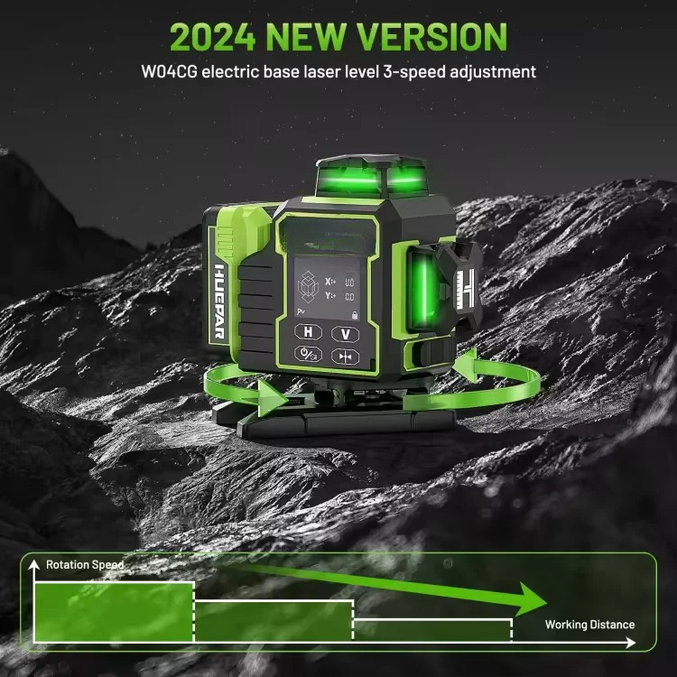 W04CG Livello laser touch scre - Laser Level 16 Lines 4D Green recensione e prezzo