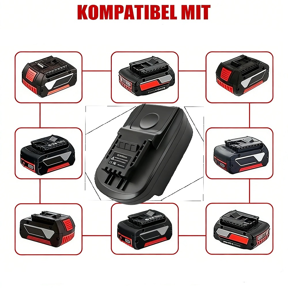 Adattatore per batteria BOS18W - Brushless Cordless Electric Drill 18V recensione e prezzo