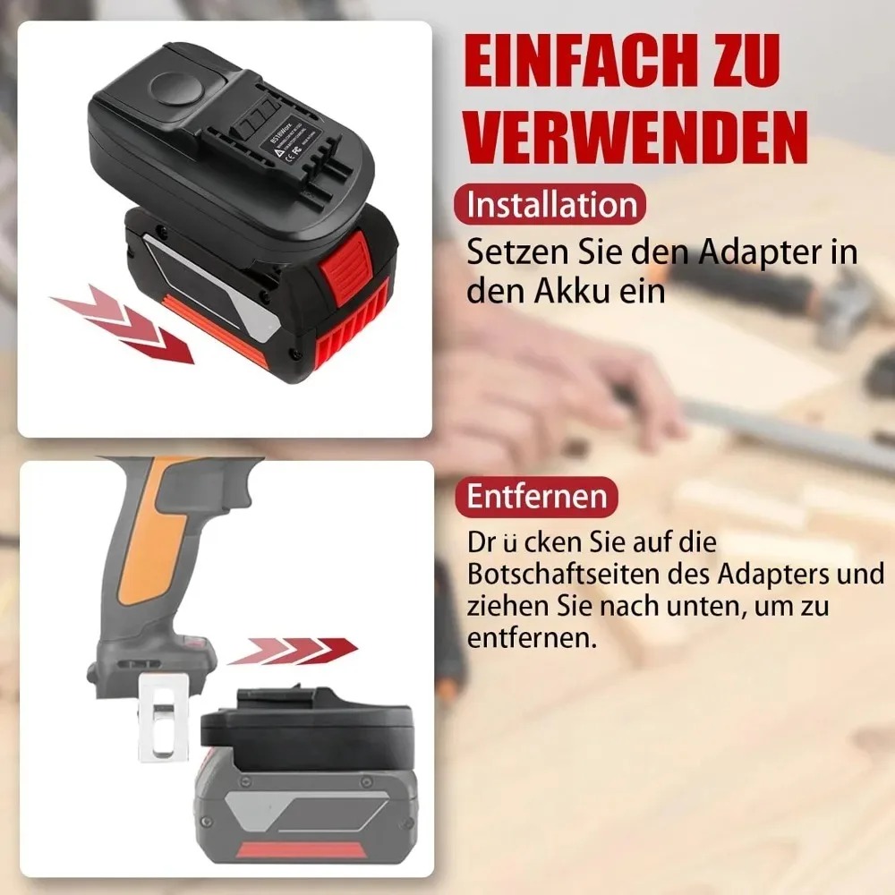 Adattatore per batteria BOS18W - Brushless Cordless Electric Drill 18V recensione e prezzo