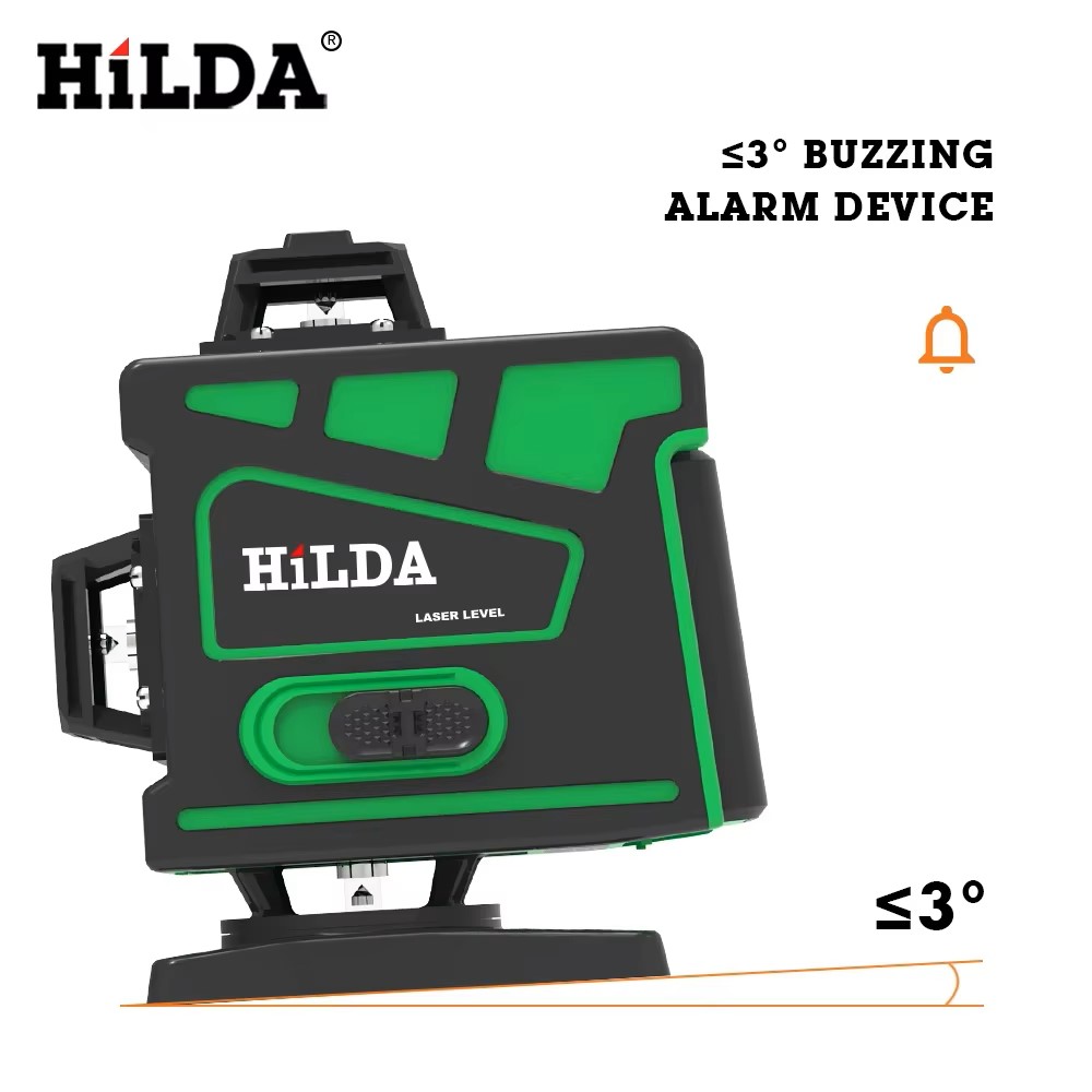 Livella Laser HILDA 16/12 Line - Laser Level 16 Lines 4D Green recensione e prezzo