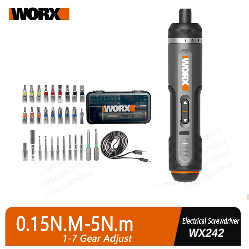 WORX WX242 Set di cacciaviti e - Electric Screwdriver Rechargeable Usb recensione e prezzo