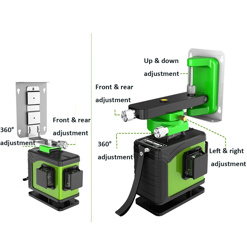 Diodo laser verde 16 linee 4D  - Laser Level 16 Lines 4D Green recensione e prezzo