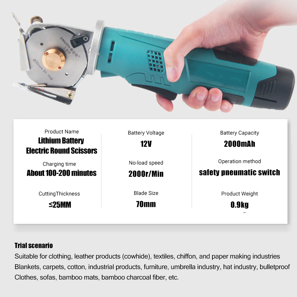 Forbici rotonde elettriche 12V - Cordless Rotary Tool Kit Accessories recensione e prezzo