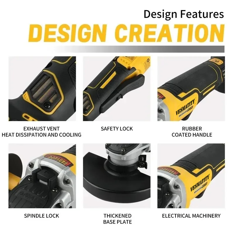Smerigliatrice Angolare Senza  - Brushless Angle Grinder Battery Powered recensione e prezzo