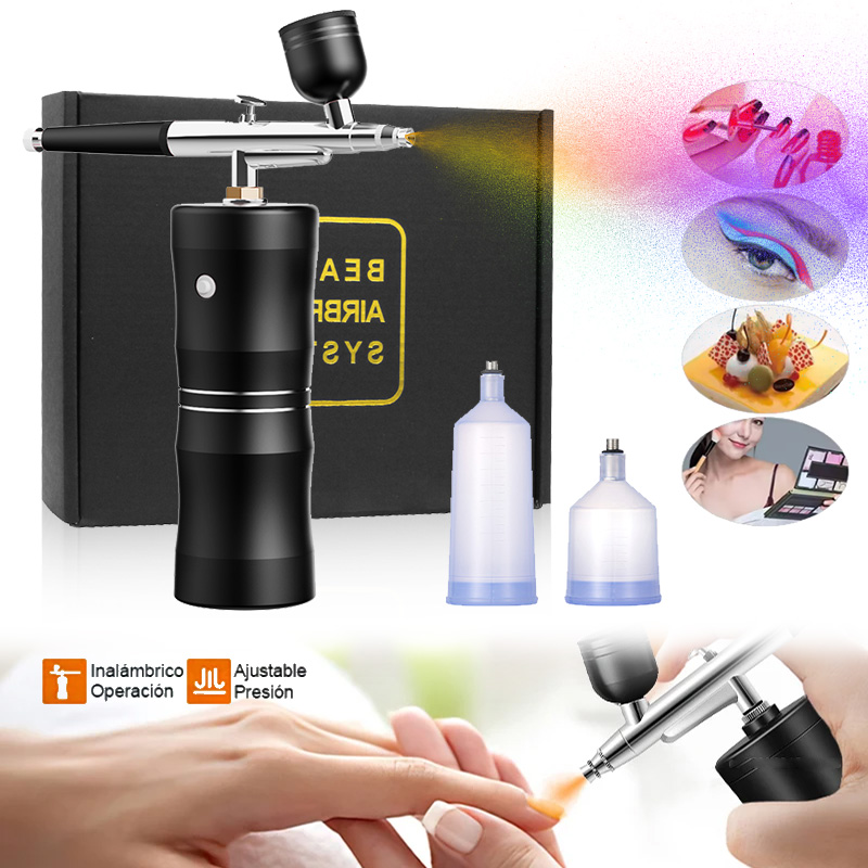 Kit mini compressore d'aria pe - Airbrush Kit With Mini Compressor recensione e prezzo