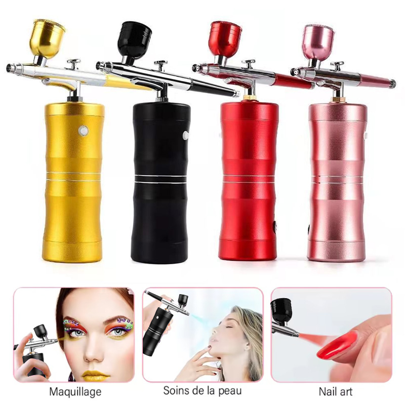 Kit mini compressore d'aria pe - Airbrush Kit With Mini Compressor recensione e prezzo